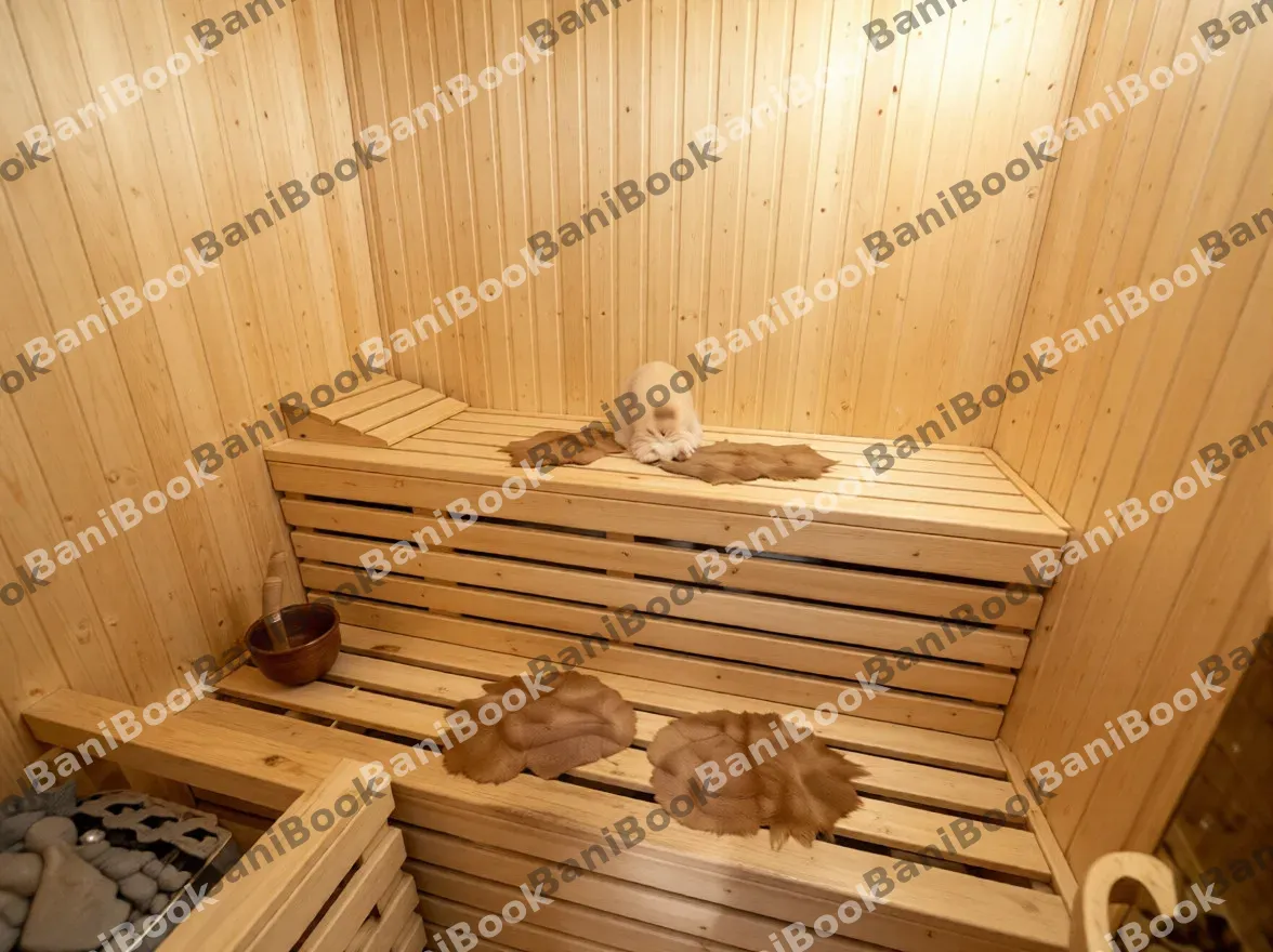 Финская сауна в гостинице Печора
