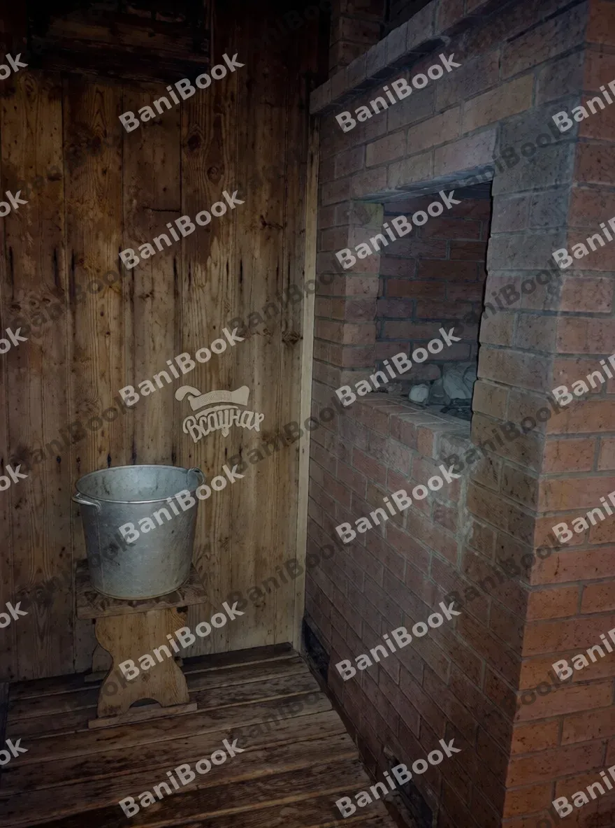 Русская банька на дровах