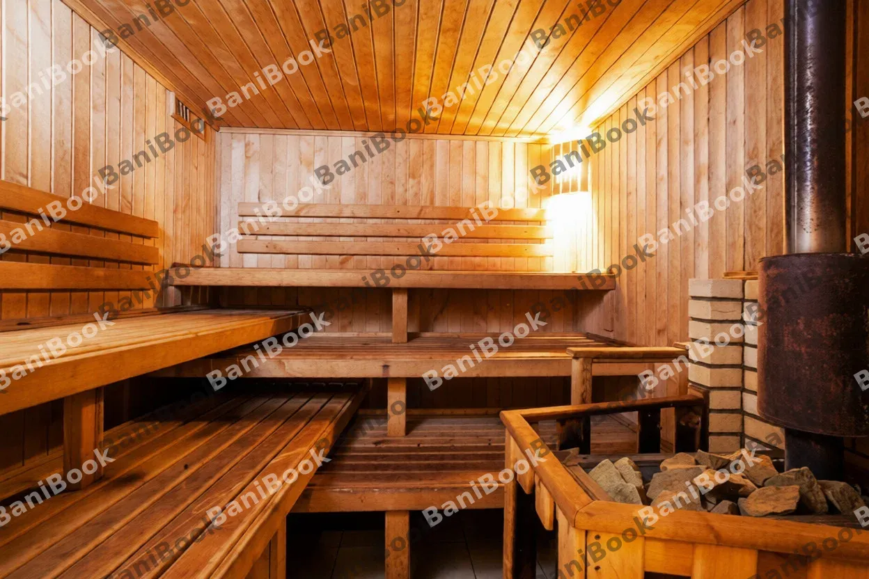 Русская баня отеля Велнес Усадьба