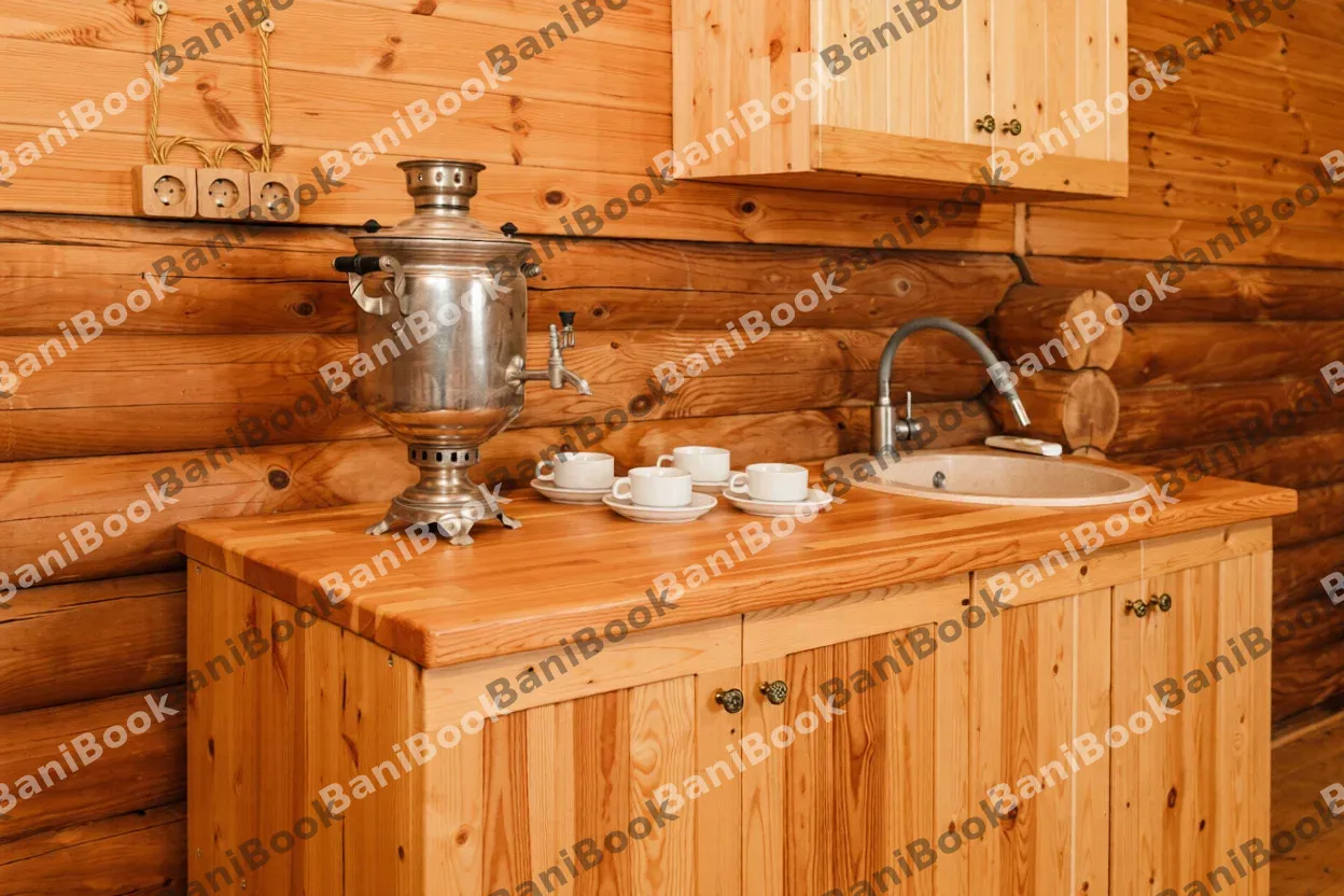 Русская баня на дровах