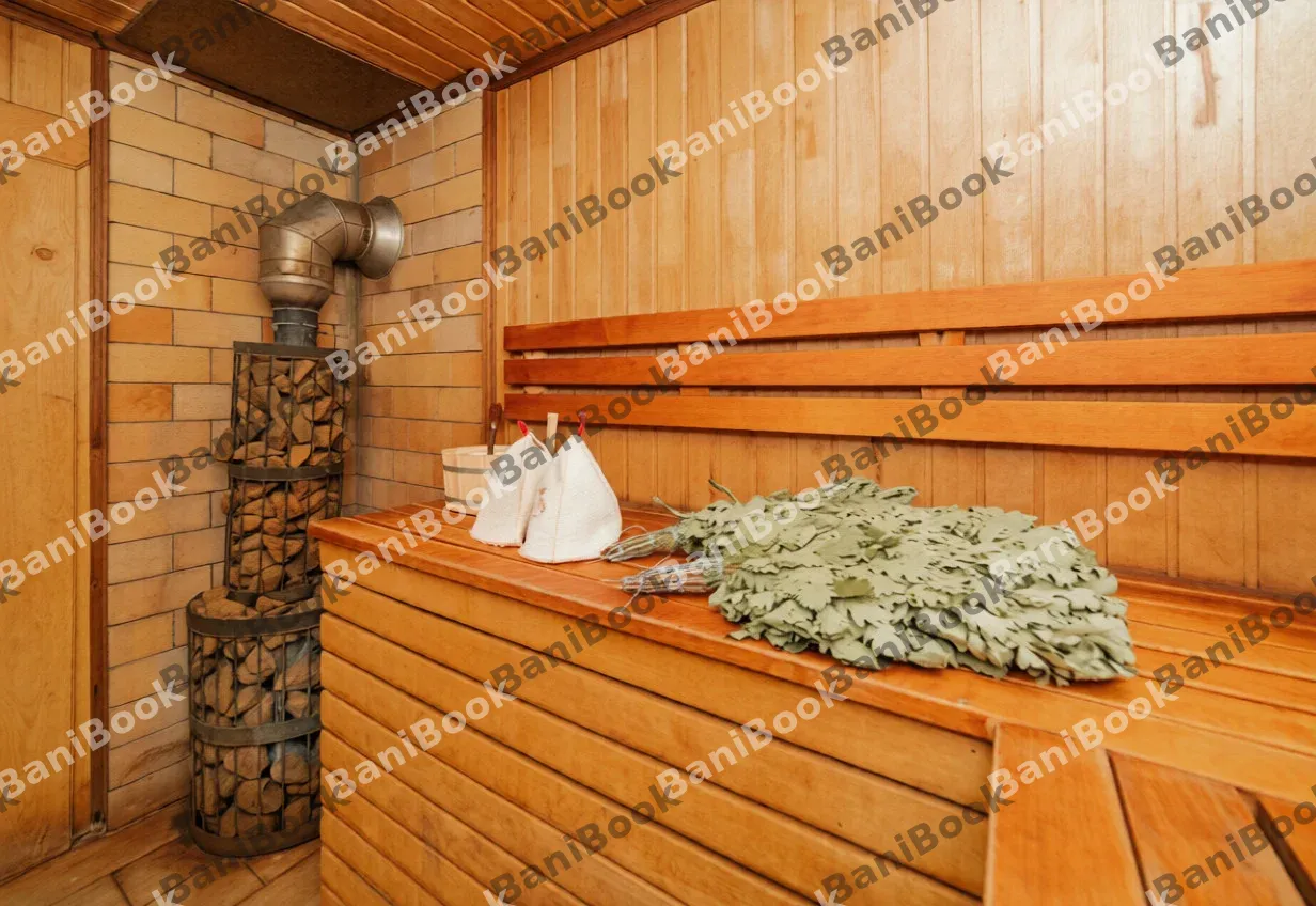 Русская баня на дровах