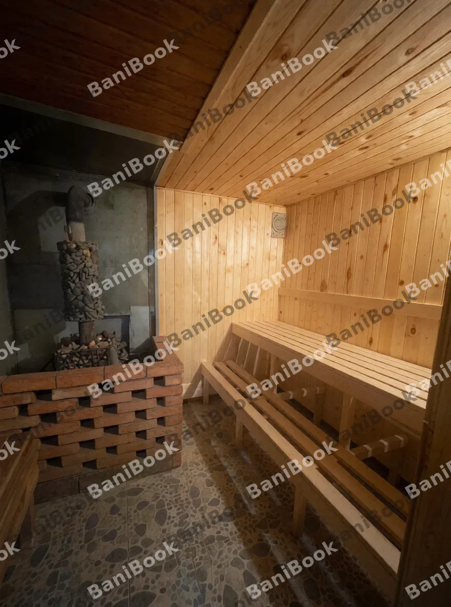 Русская баня на дровах