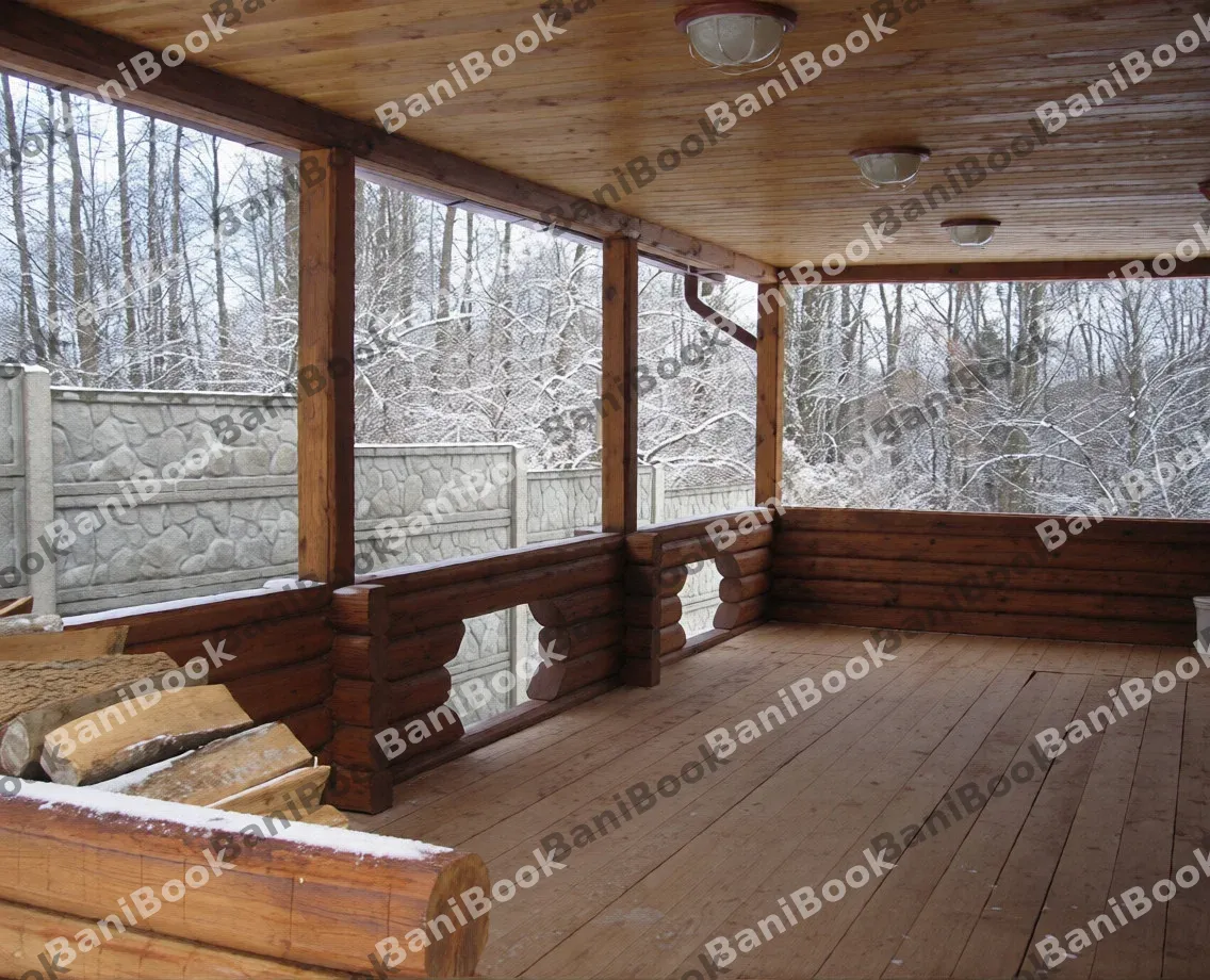 Русская баня в гостинице Озерки