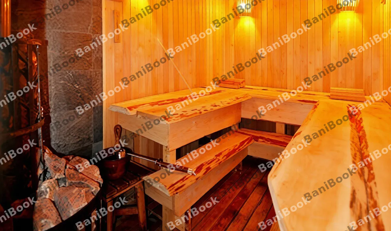 Русская баня на дровах в Спортинг клубе Москва