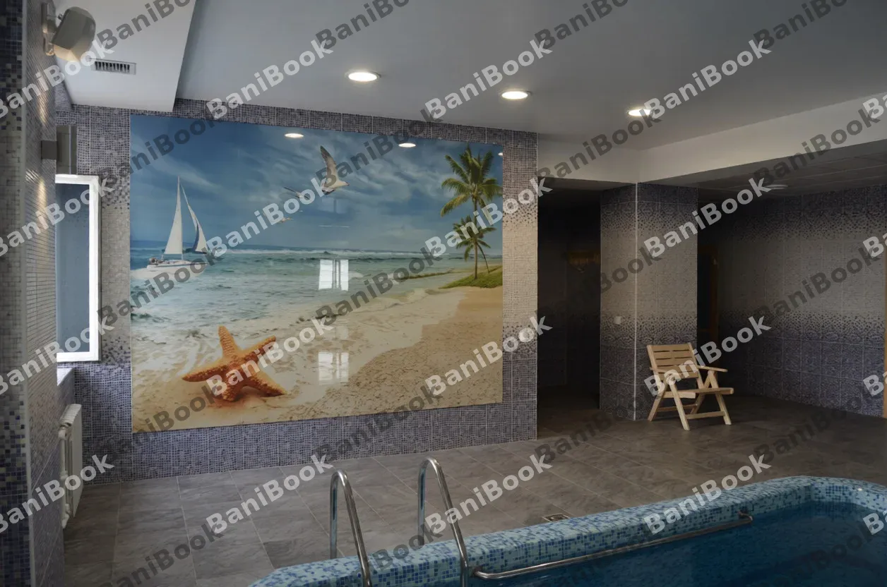 Cауна с бассейном в Михайловском