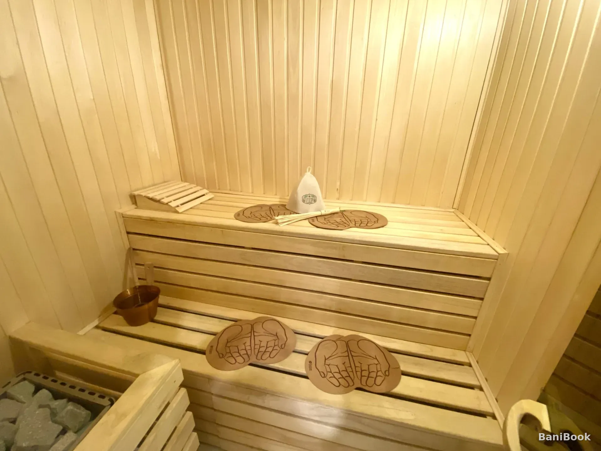 Финская сауна в гостинице Печора