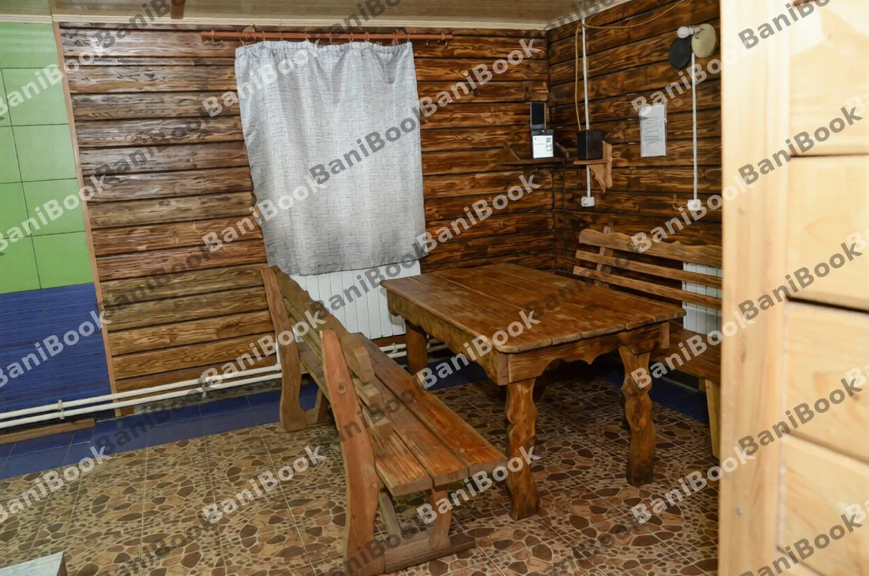 Русская баня на дровах