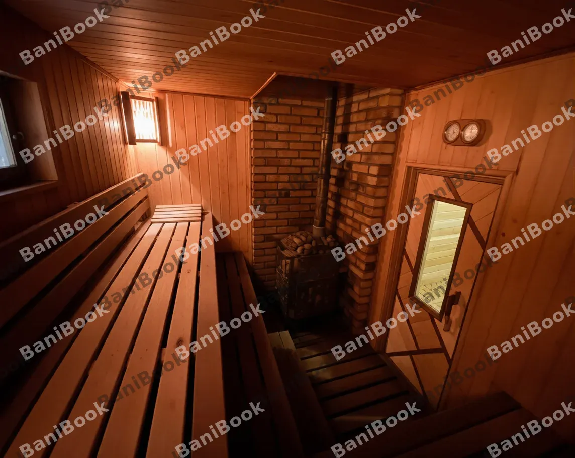 Медведь, баня