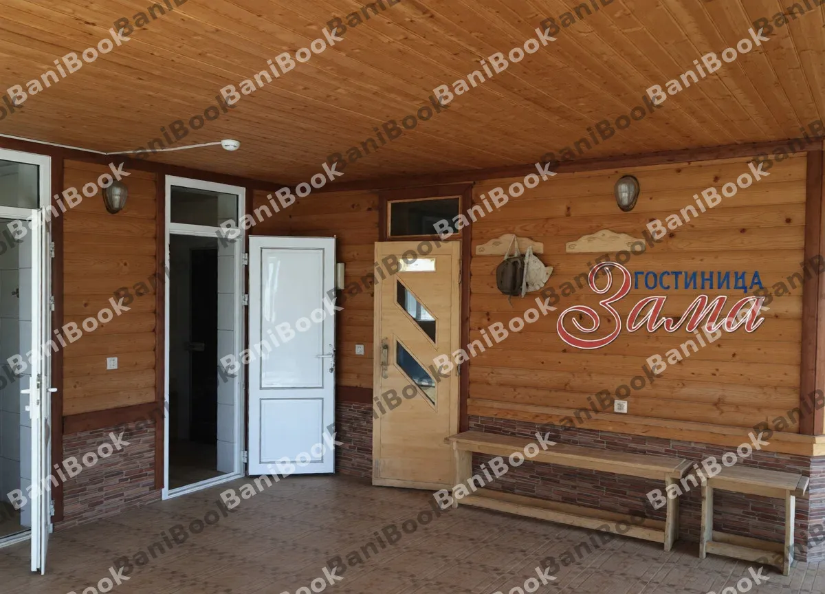 Сауна в гостинице Зама