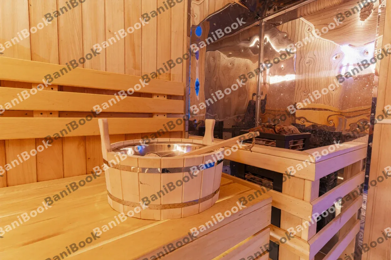 Сауна в гостинице Атлантида